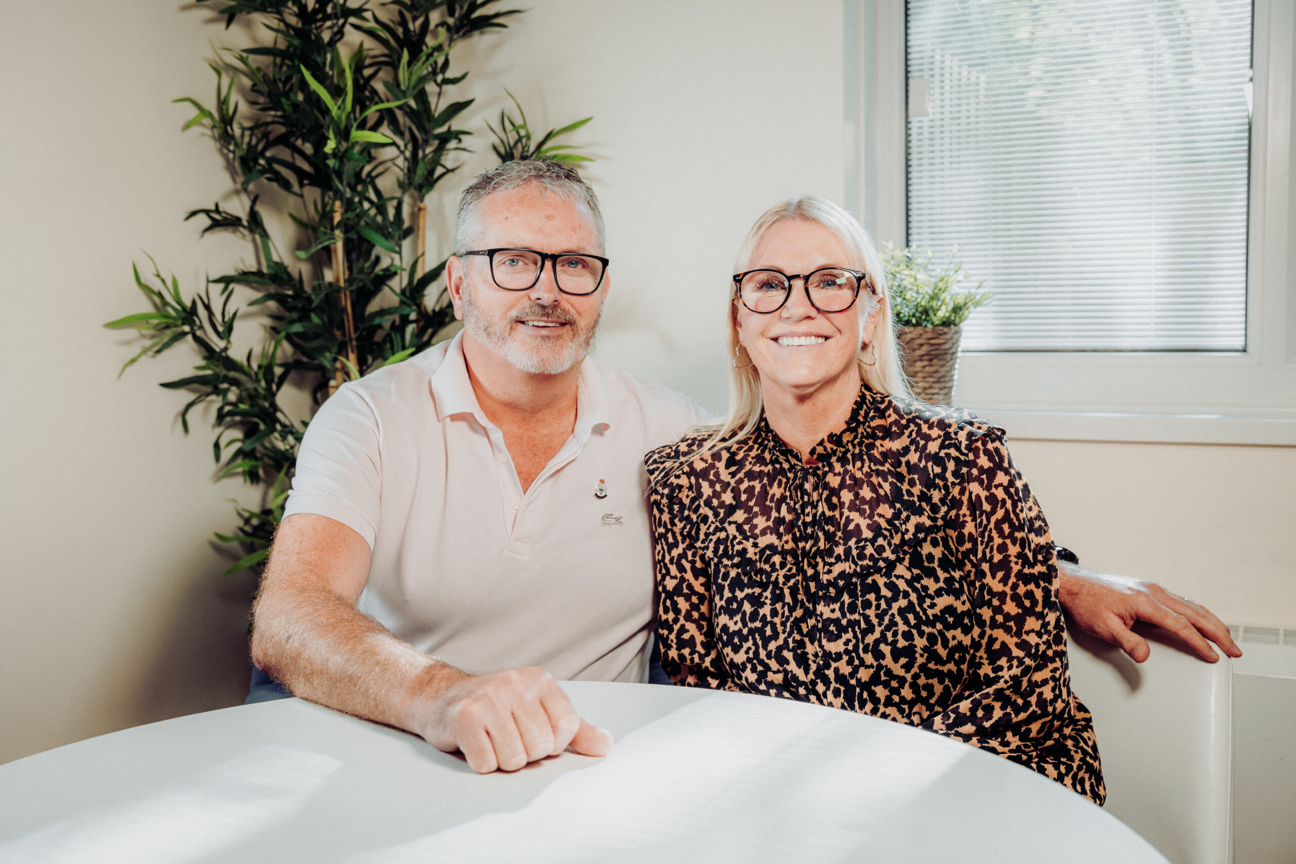 Mike, foster carer, and his wife.